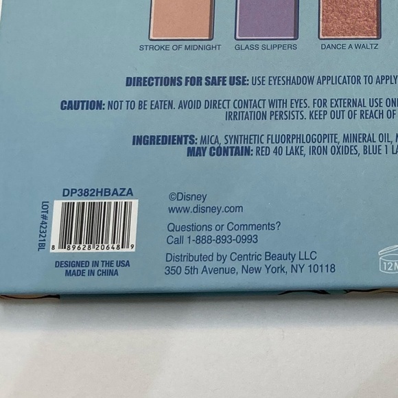 Disney Cinderella Eyeshadow Palette - Picture 8 of 10